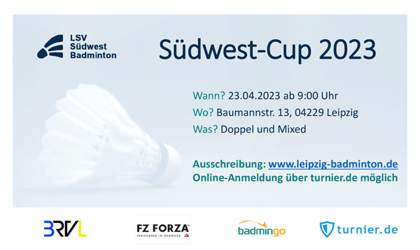 Suedwest Cup 2023 Plakat