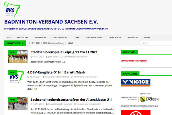 Badmintonverband Sachsen